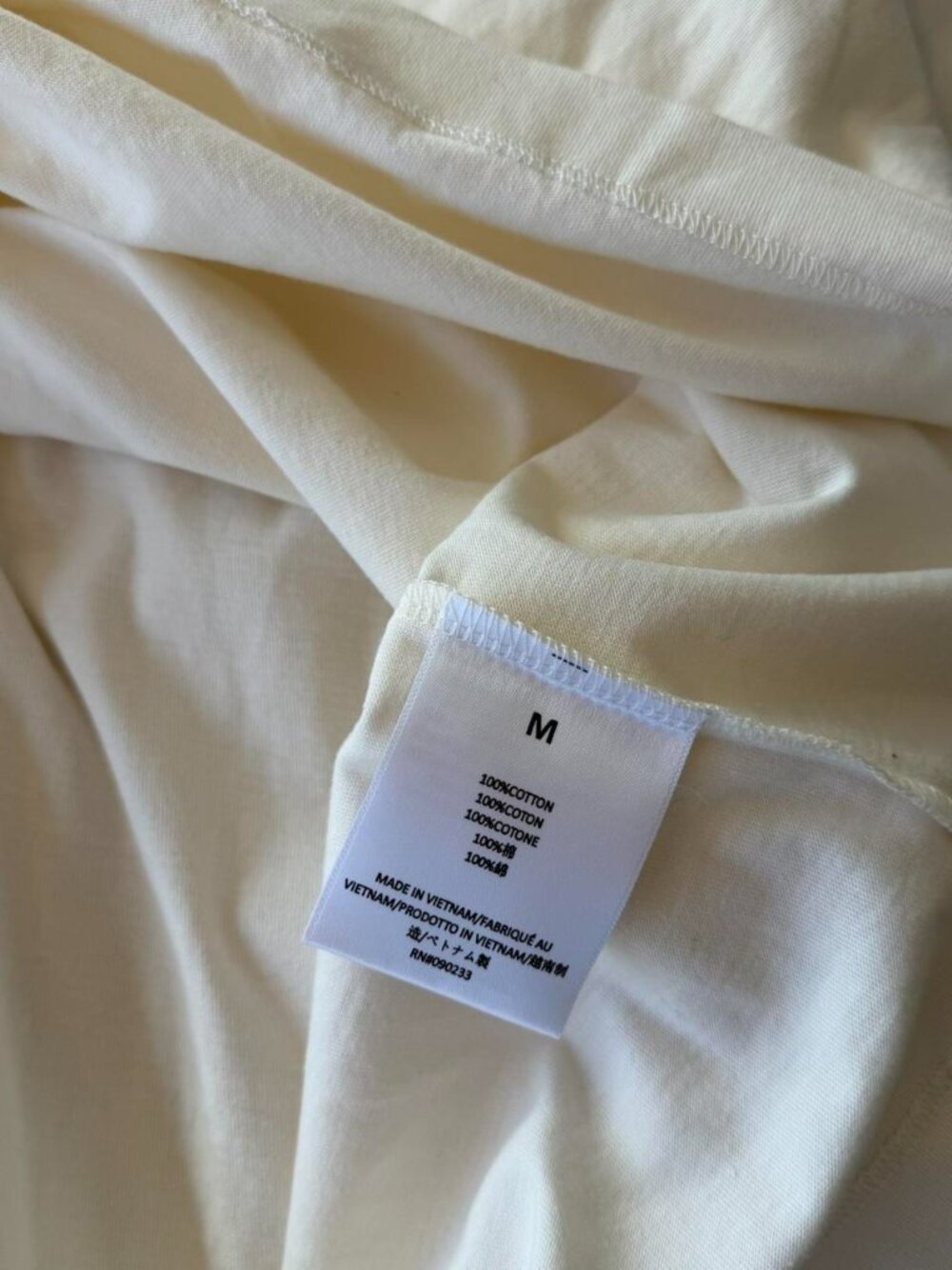 Essentials Fear Of God Cream Oversized Tee - Picture 5 of 5